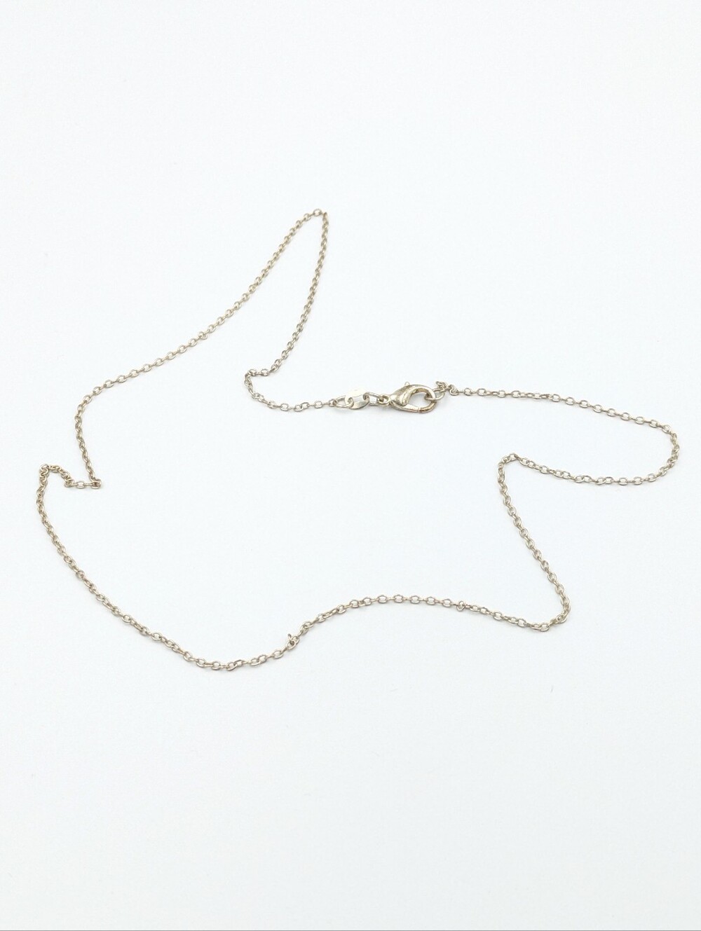Vintage 925 sterling silver chain necklace